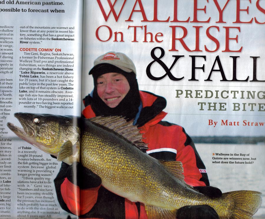 In-Fishermen article about Bay of Quinte Walleye