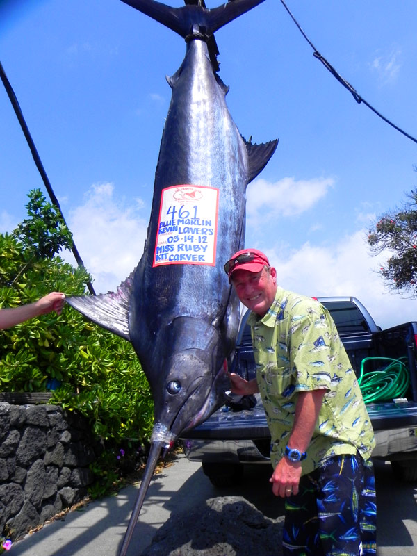 Caught this 37 lb Mahi Mahi and a 461 lbs Marlin.
