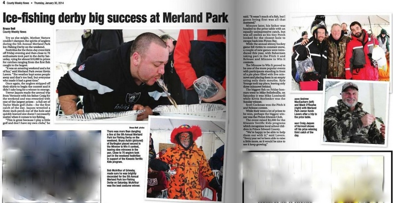 5th Annual Ice Fishing Derby Media Coverage