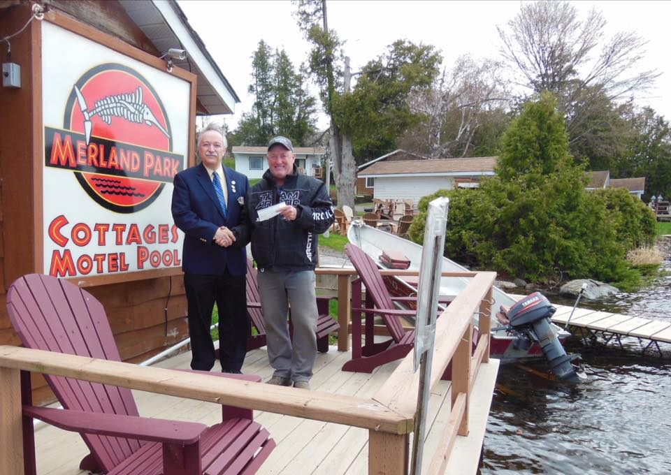 Merland Park Makes Annual Donation to Kiwanis